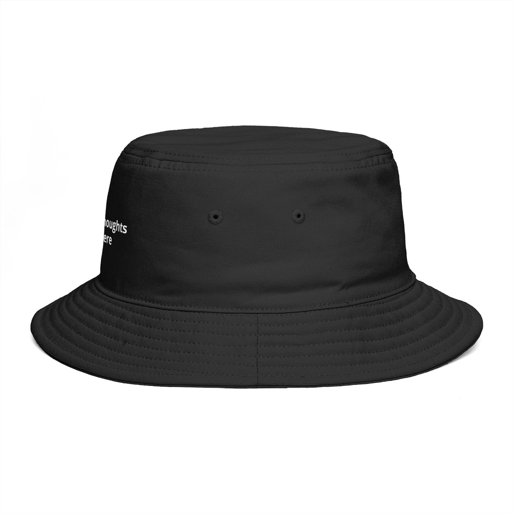 Custom Print Bucket Hat — 'Print it your way' Brown Sun Hat