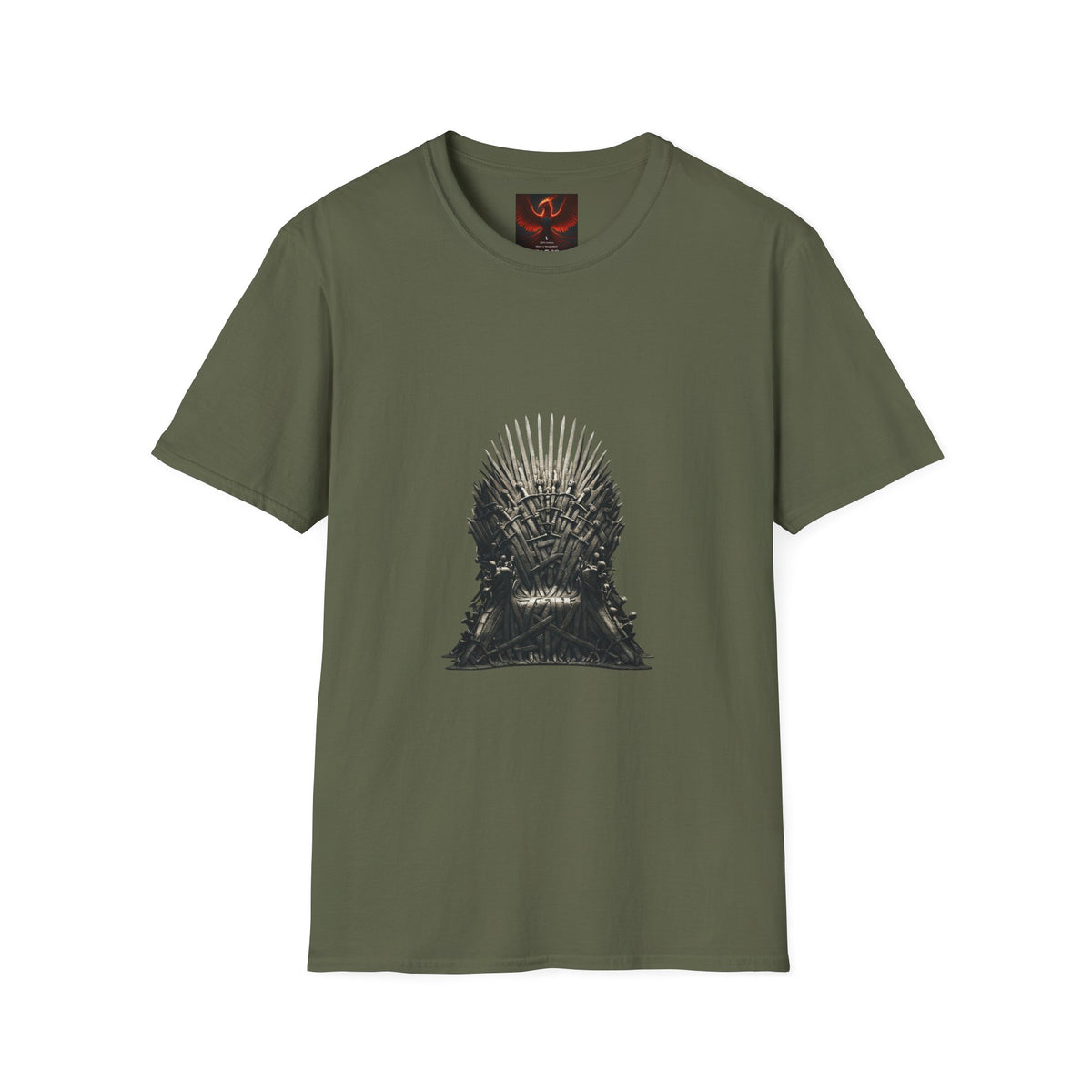 Iron Throne Dark Fantasy Graphic Tee