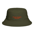 Custom Print Bucket Hat — 'Print it your way' Brown Sun Hat