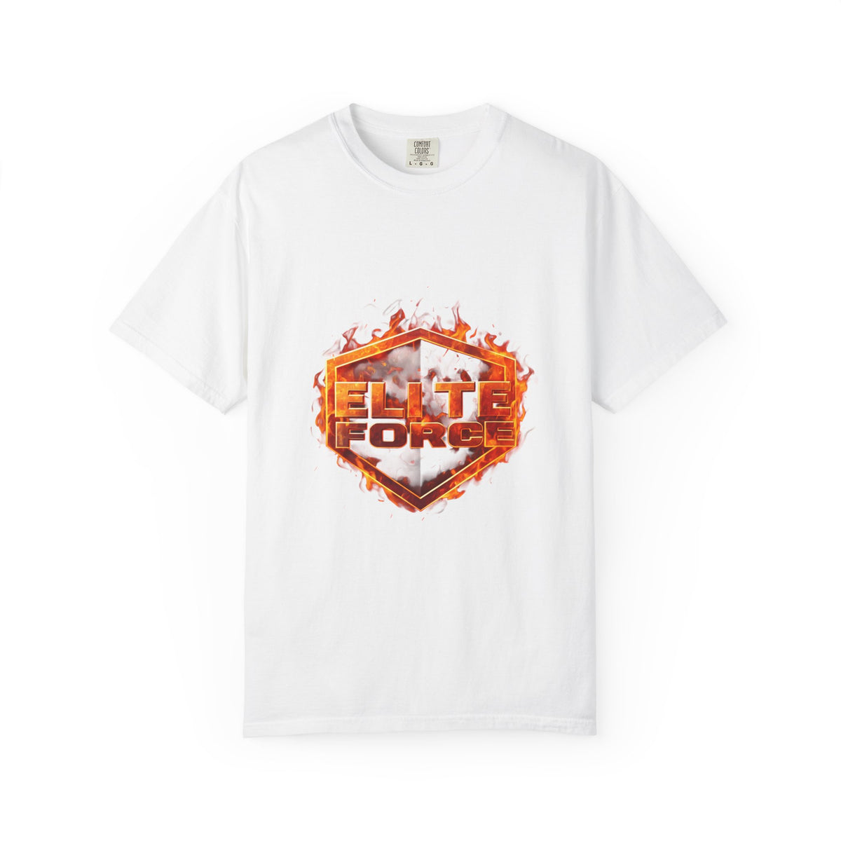 Masculine Flame Graphic Tee