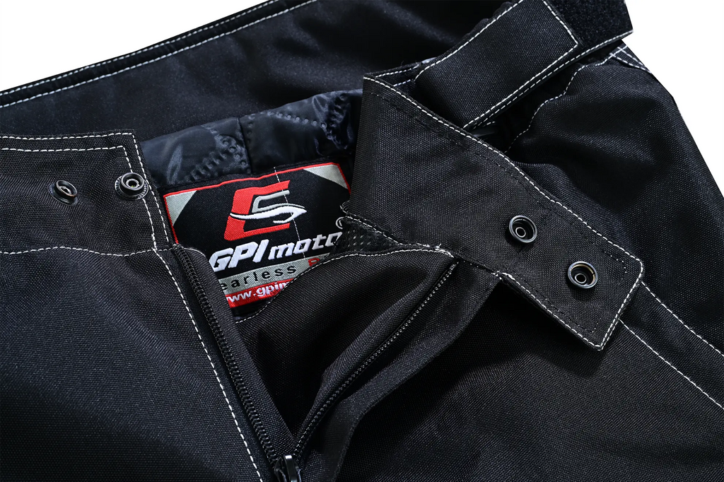 GPI MOTO Motorcycle Cargo Pants for Men Regular Fit Riding Pants with CE Armors