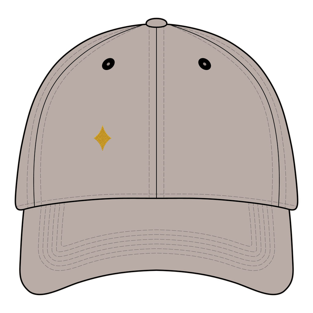 Phoenix Heart Dad Hat — Blue Mythical Bird Embroidered Cap