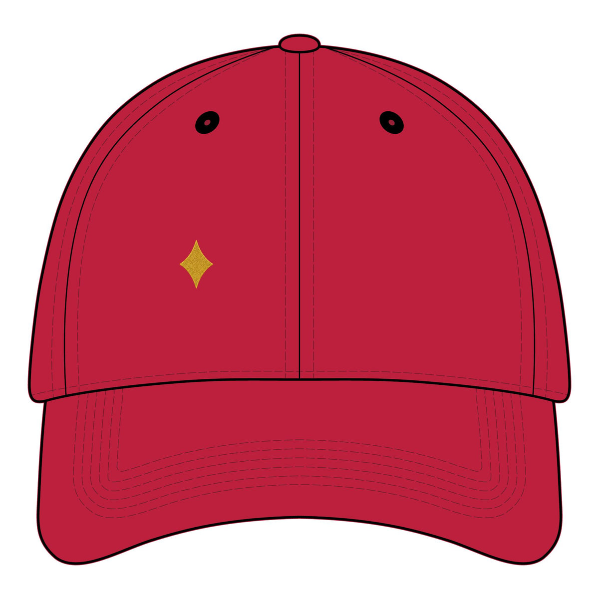 Phoenix Heart Dad Hat — Blue Mythical Bird Embroidered Cap