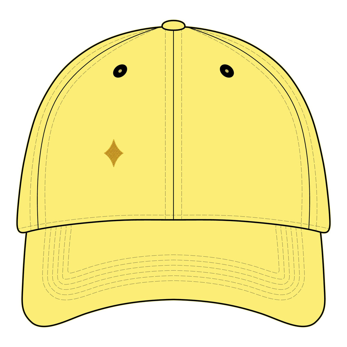 Phoenix Heart Dad Hat — Blue Mythical Bird Embroidered Cap