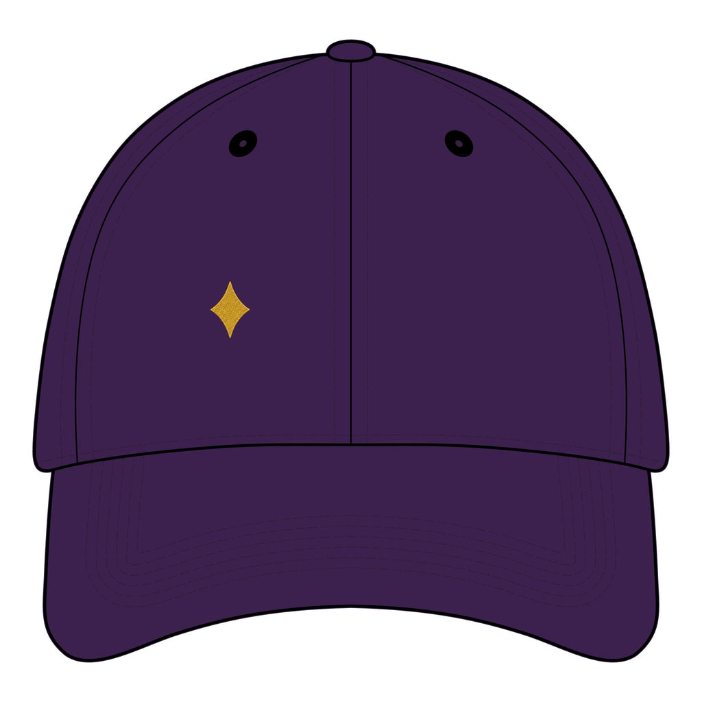 Phoenix Heart Dad Hat — Blue Mythical Bird Embroidered Cap