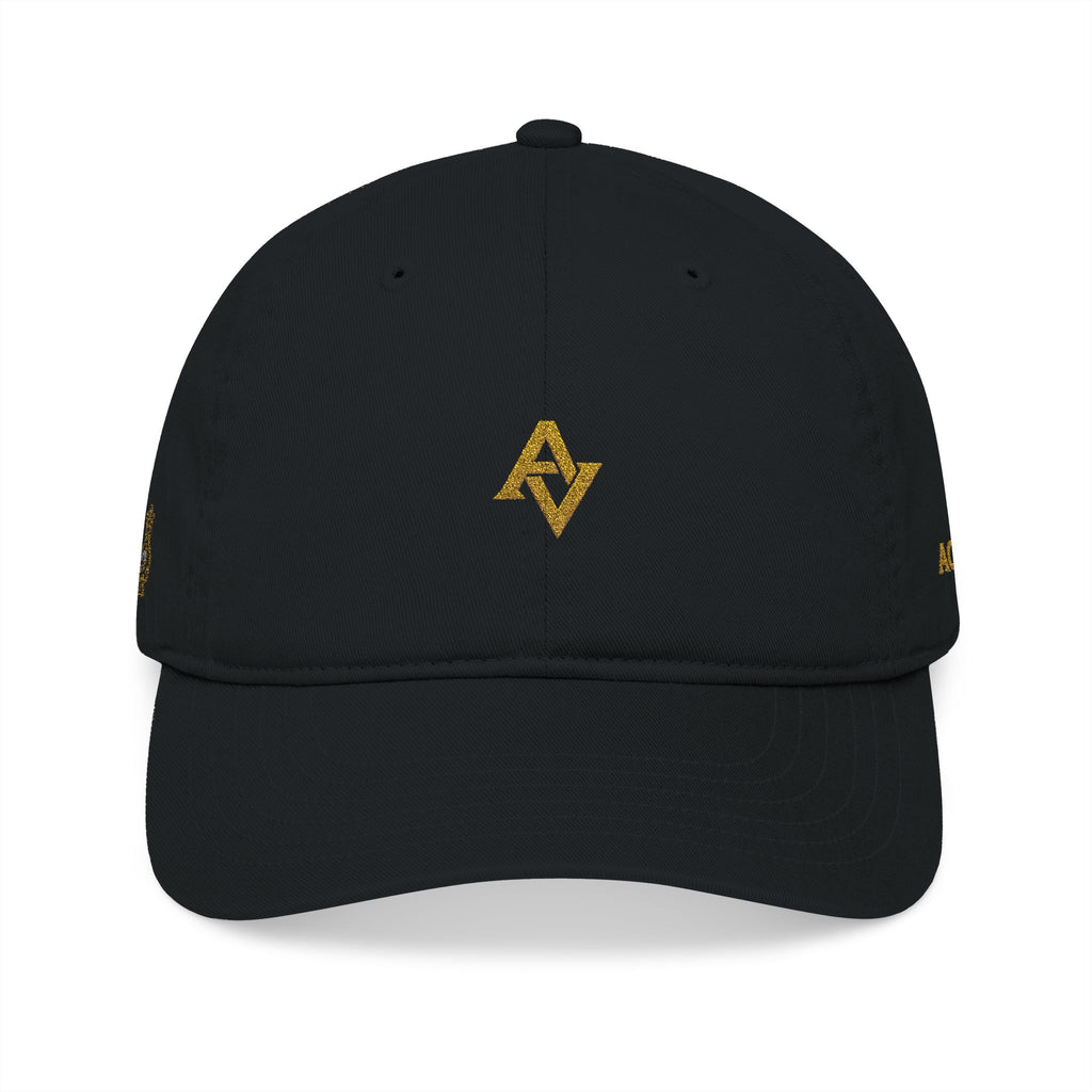 Embroidered Gold Sparkle Symbol Baseball Cap