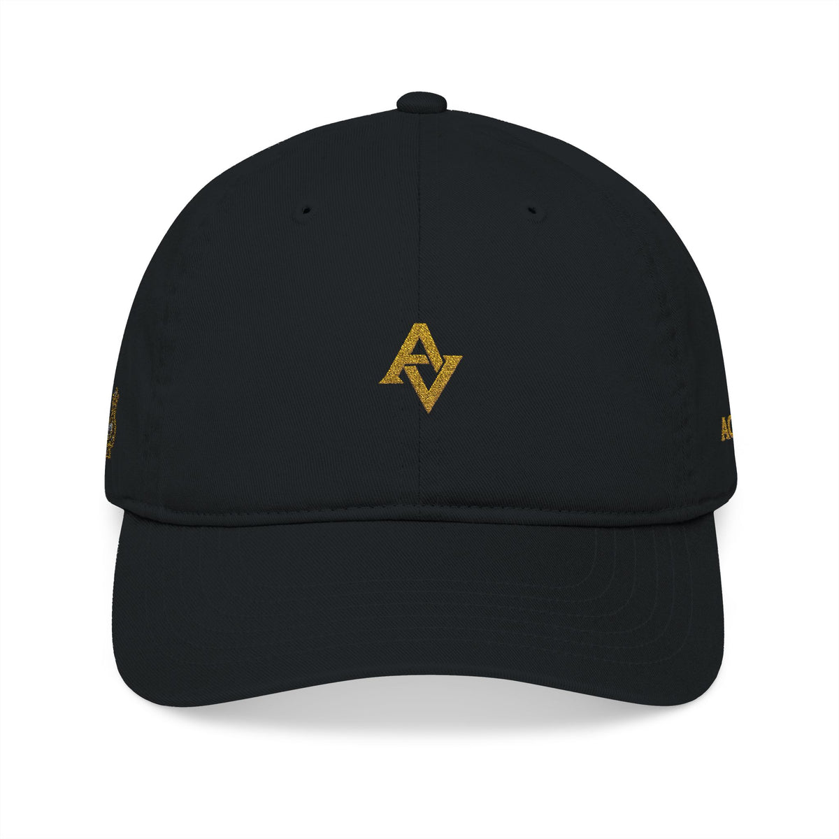 Embroidered Gold Sparkle Symbol Baseball Cap