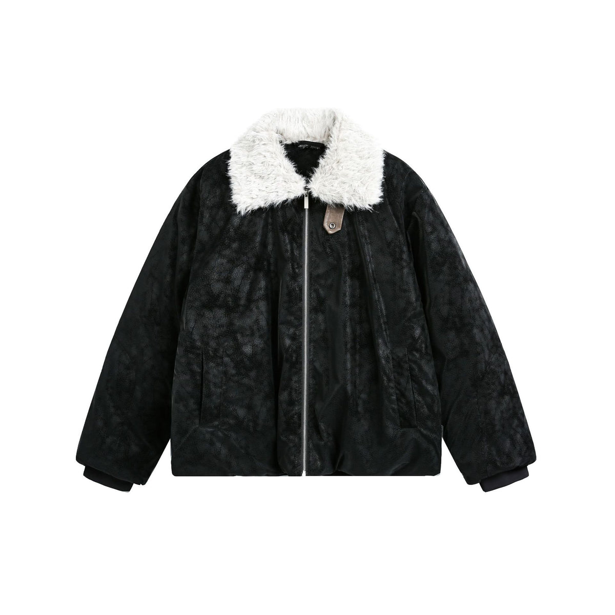 Men's Stand-Collar Winter Bomber Jacket