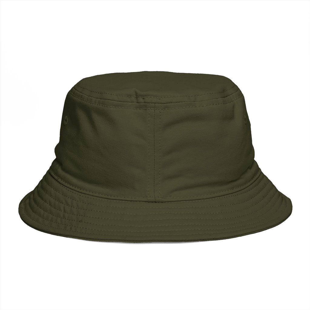 Custom Print Bucket Hat — 'Print it your way' Brown Sun Hat