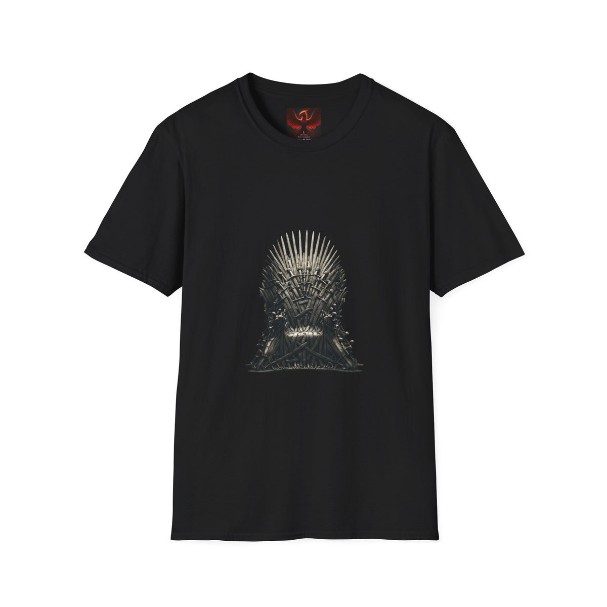 Iron Throne Dark Fantasy Graphic Tee