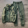 Niketech fleece tracksuit niki tech Tracksuit set Mens tracksuit sports tech fleece jogger suits running shirts long sleeve quick dry sportswear soccer jersey coat