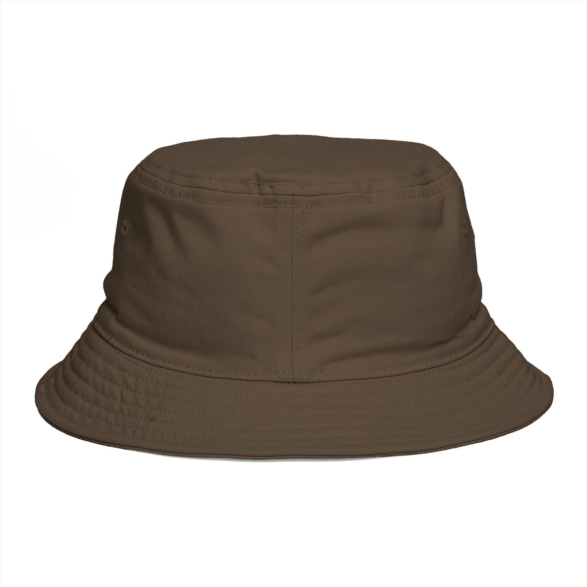 Custom Print Bucket Hat — 'Print it your way' Brown Sun Hat