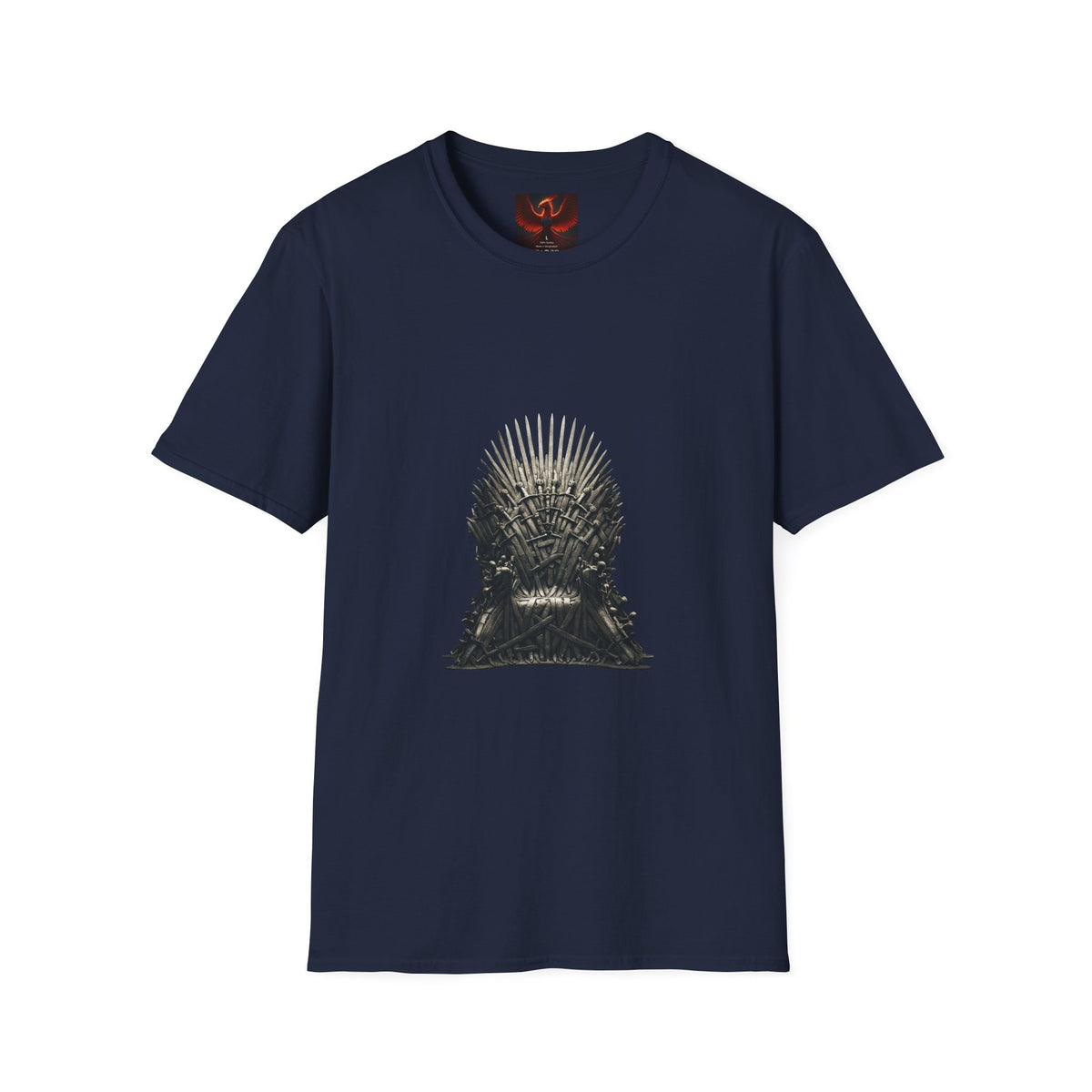 Iron Throne Dark Fantasy Graphic Tee