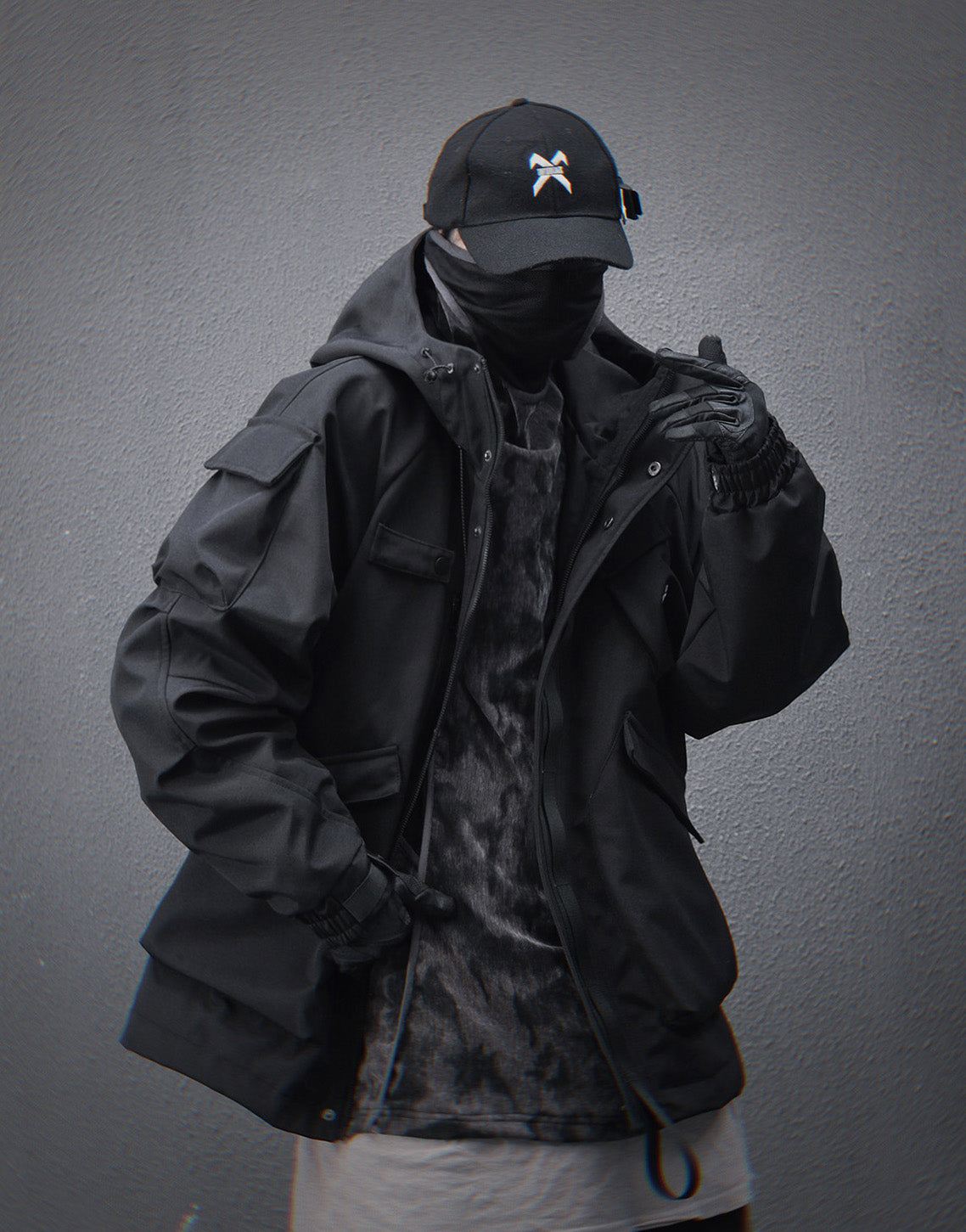 HiJ39 Black Retaliation Jacket