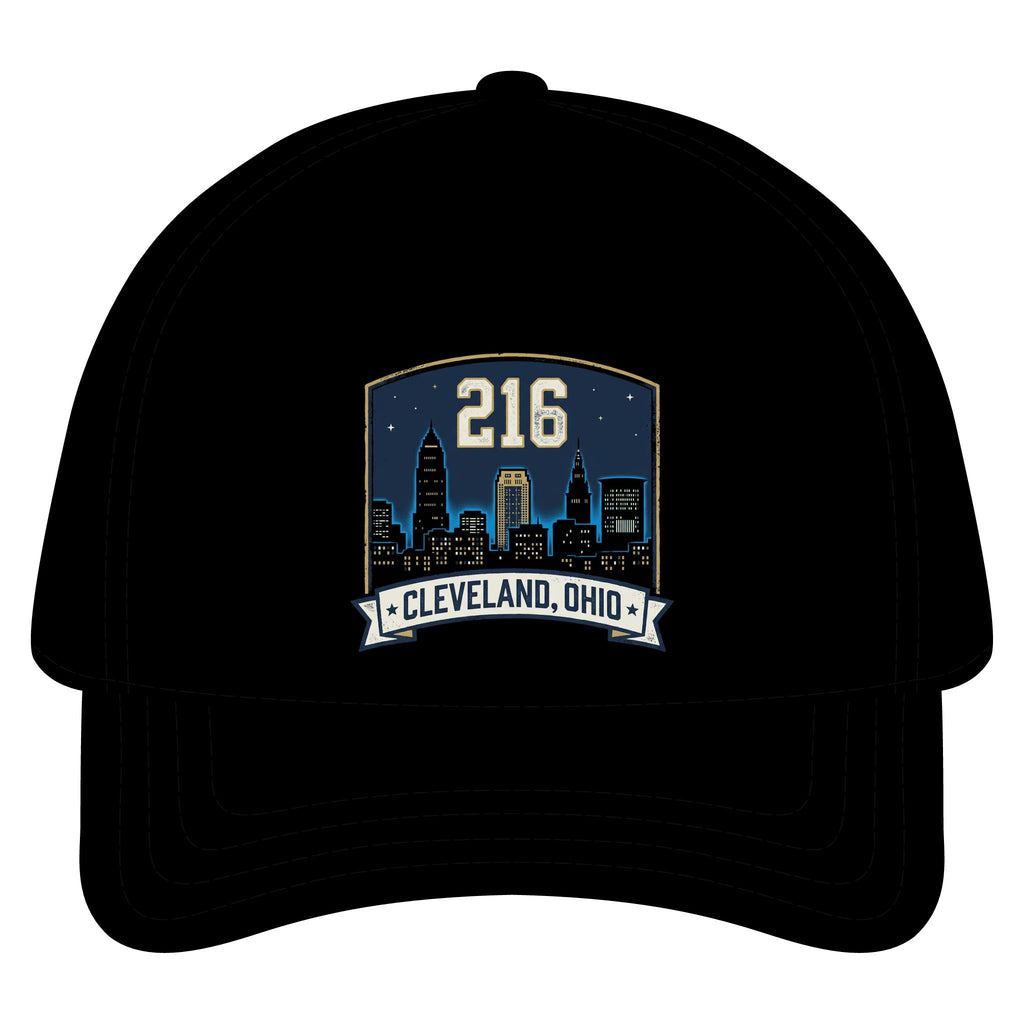 216 Cleveland Skyline Cap — Cleveland, Ohio Five-Panel Hat