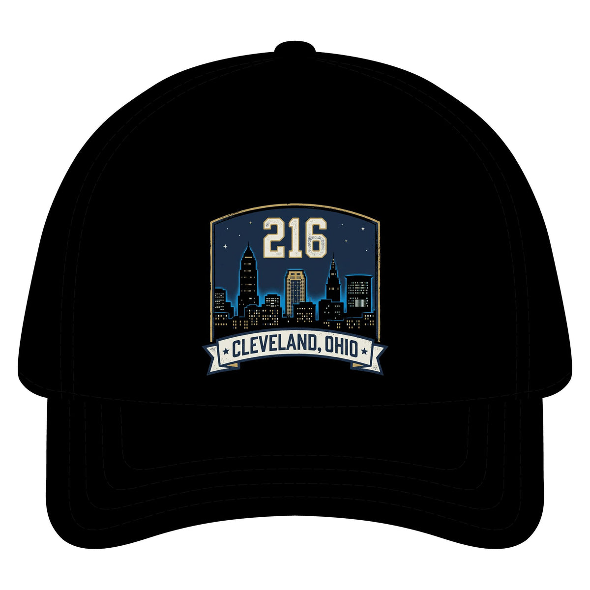 216 Cleveland Skyline Cap — Cleveland, Ohio Five-Panel Hat
