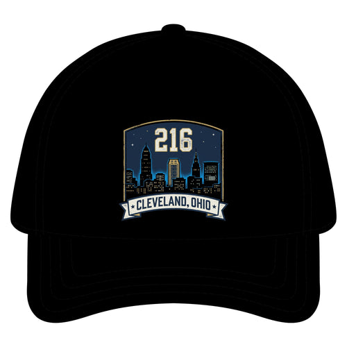 216 Cleveland Skyline Cap — Cleveland, Ohio Five-Panel Hat