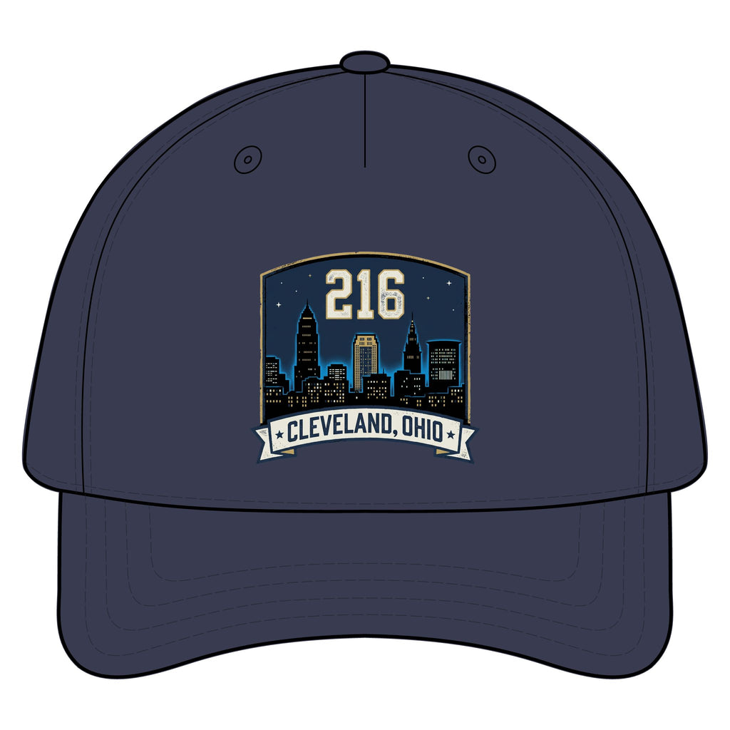 216 Cleveland Skyline Cap — Cleveland, Ohio Five-Panel Hat