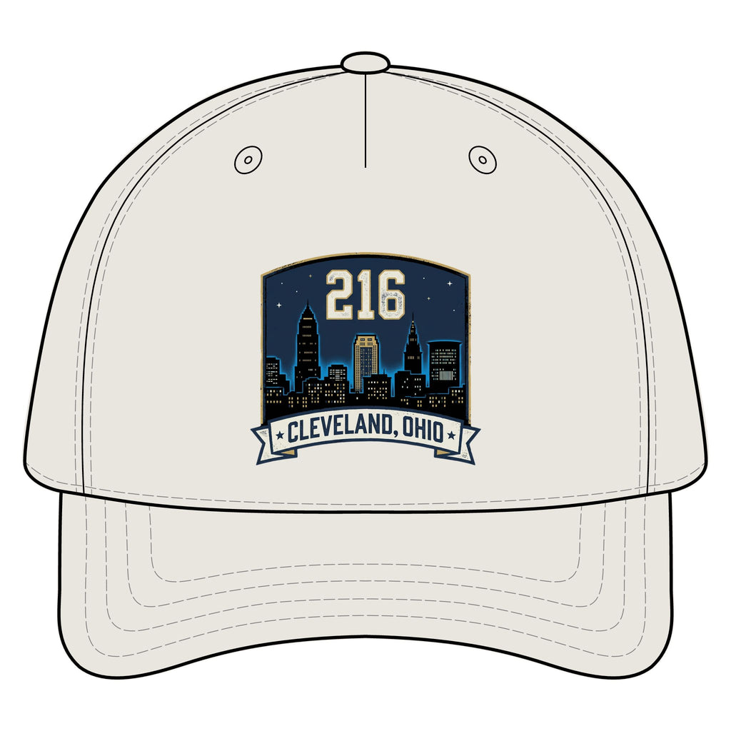 216 Cleveland Skyline Cap — Cleveland, Ohio Five-Panel Hat