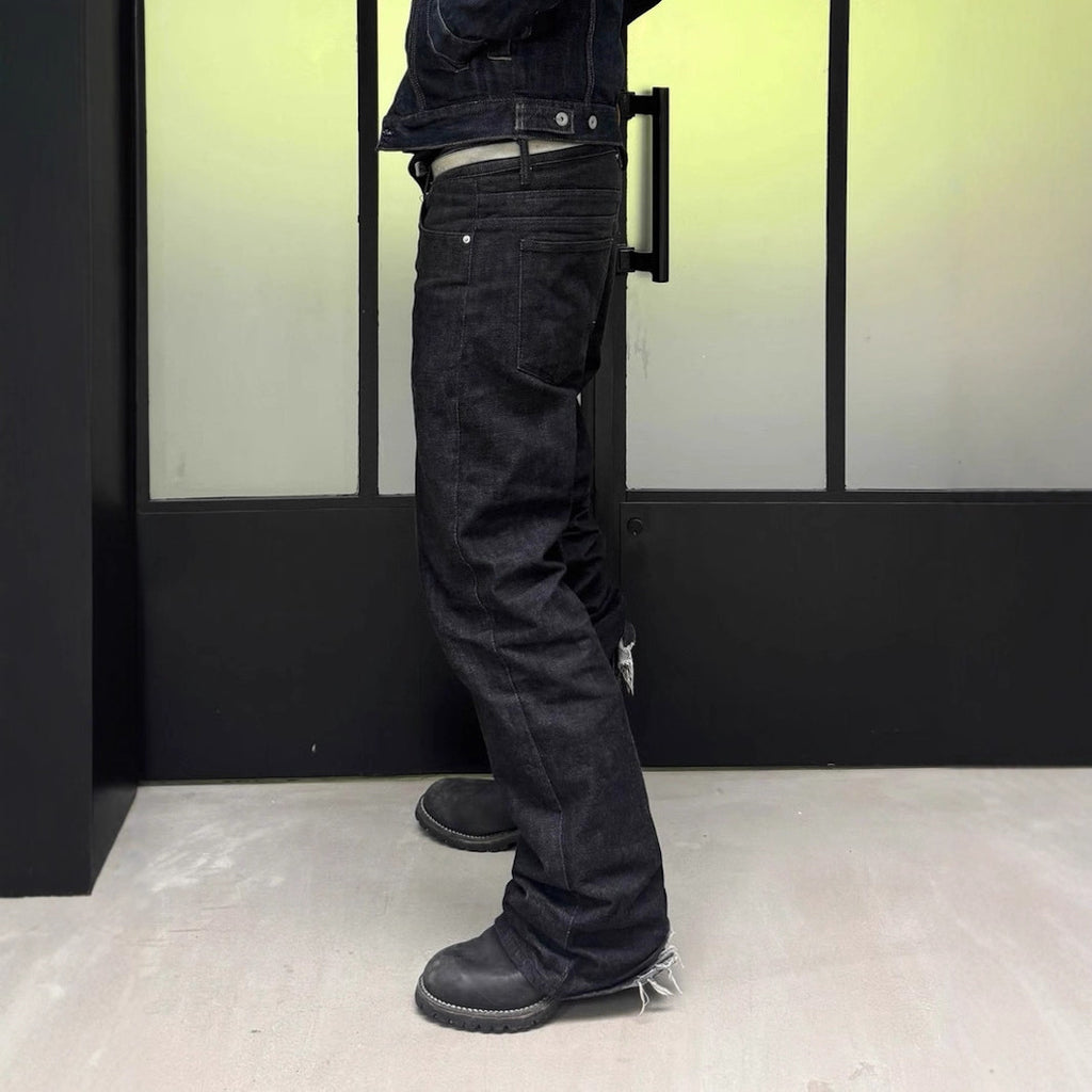 Retro Loose Straight-Leg Jeans