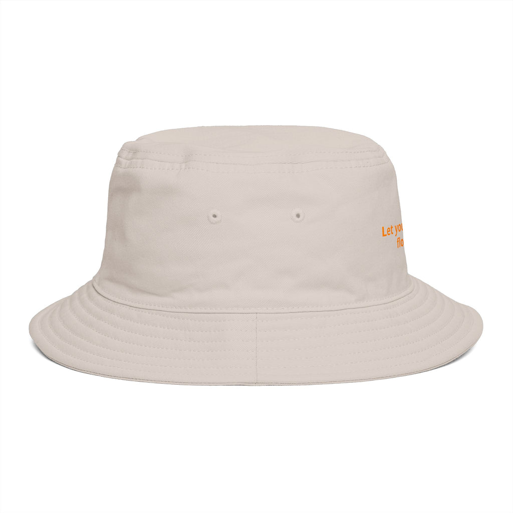 Custom Print Bucket Hat — 'Print it your way' Brown Sun Hat