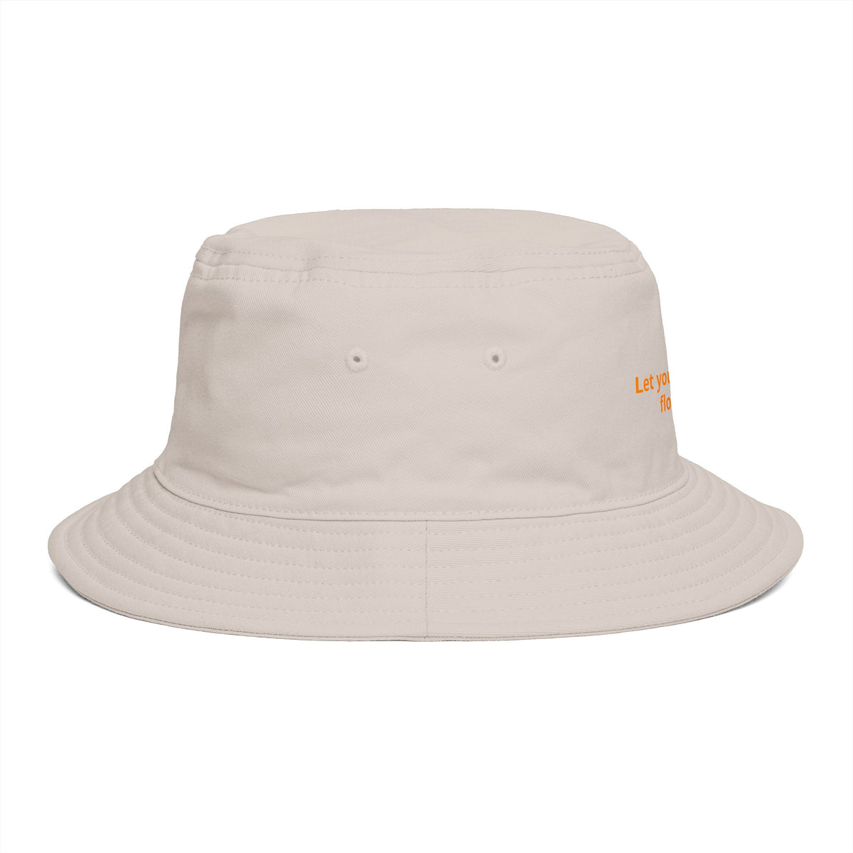 Custom Print Bucket Hat — 'Print it your way' Brown Sun Hat