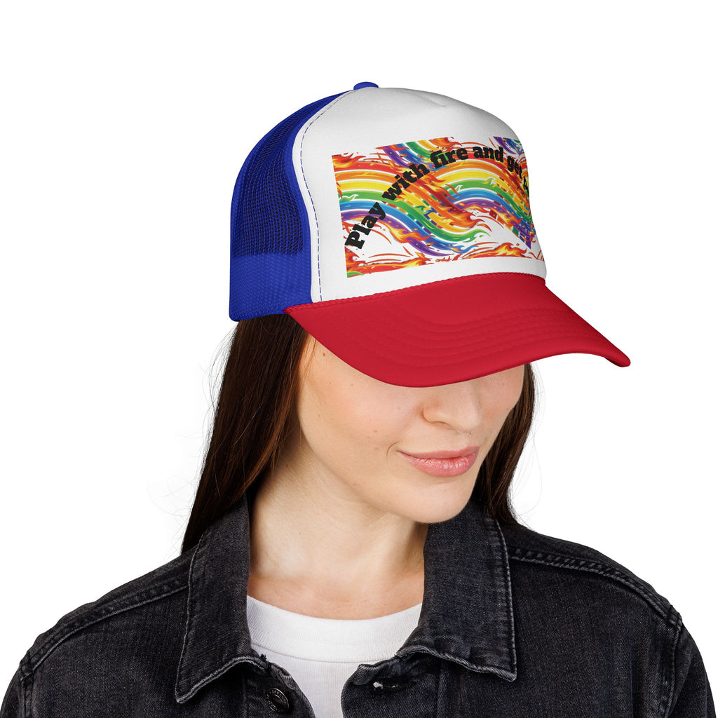 Novelty Trucker Cap – Funny & Bold Graphic Snapback Hat