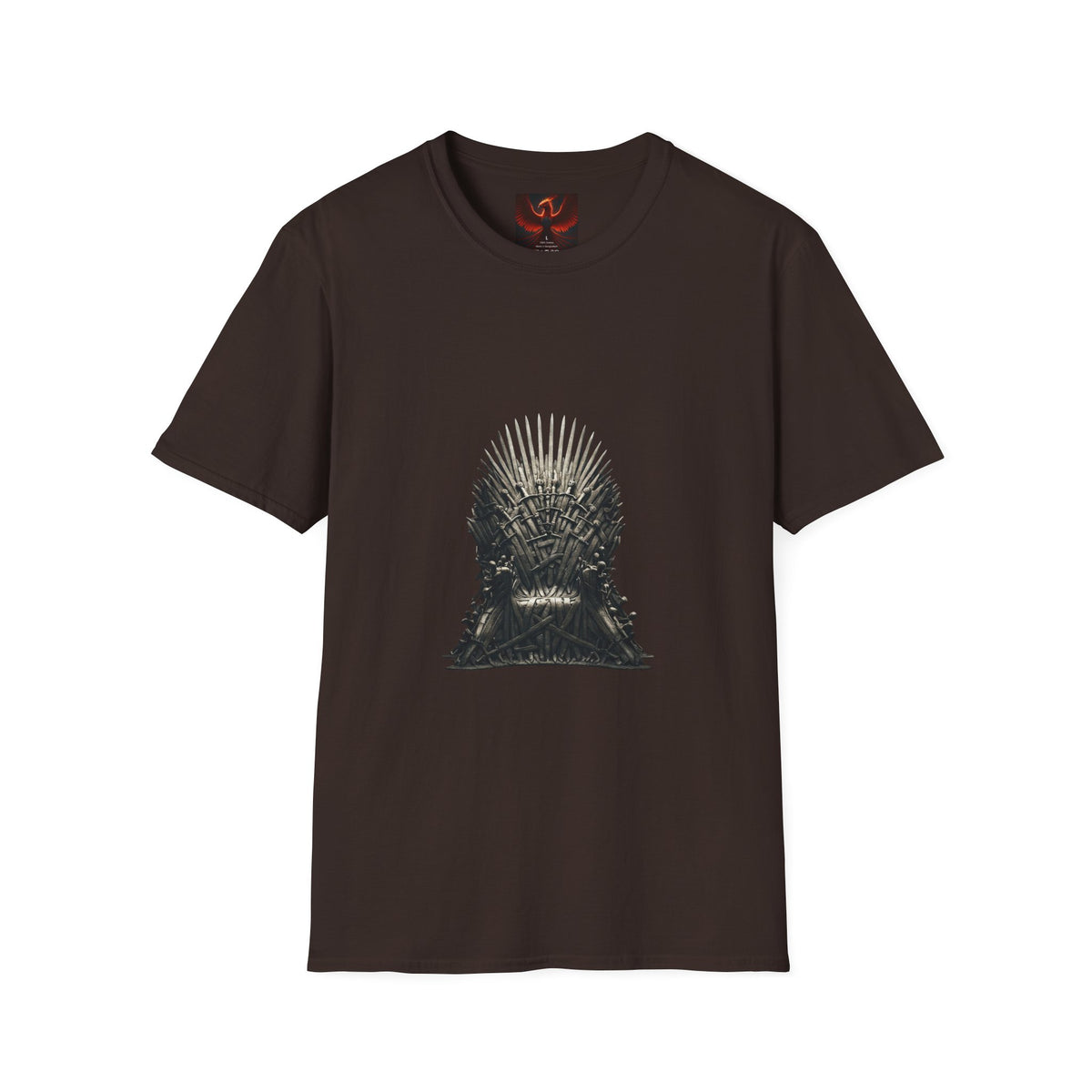 Iron Throne Dark Fantasy Graphic Tee
