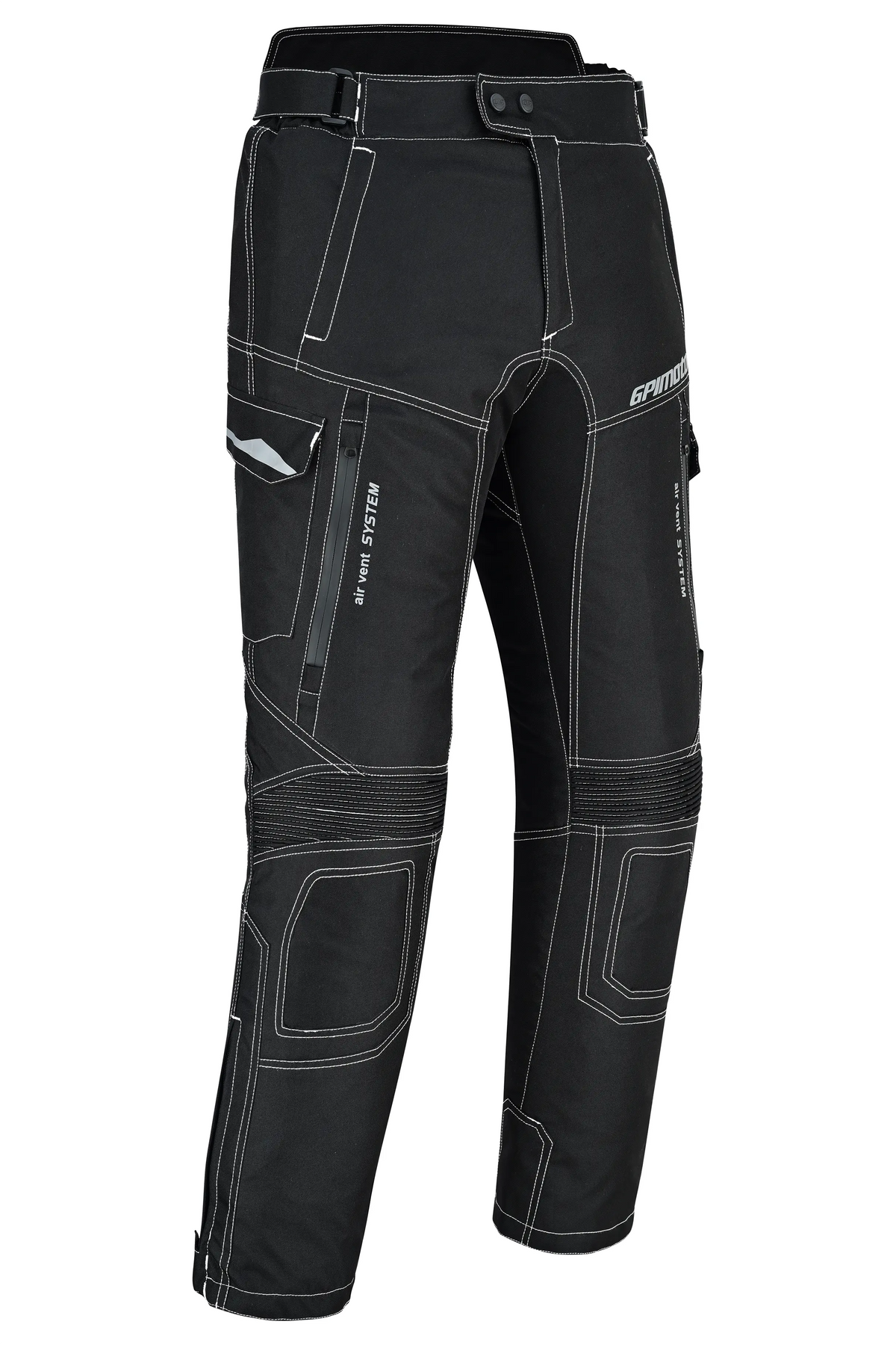 GPI MOTO Motorcycle Cargo Pants for Men Regular Fit Riding Pants with CE Armors