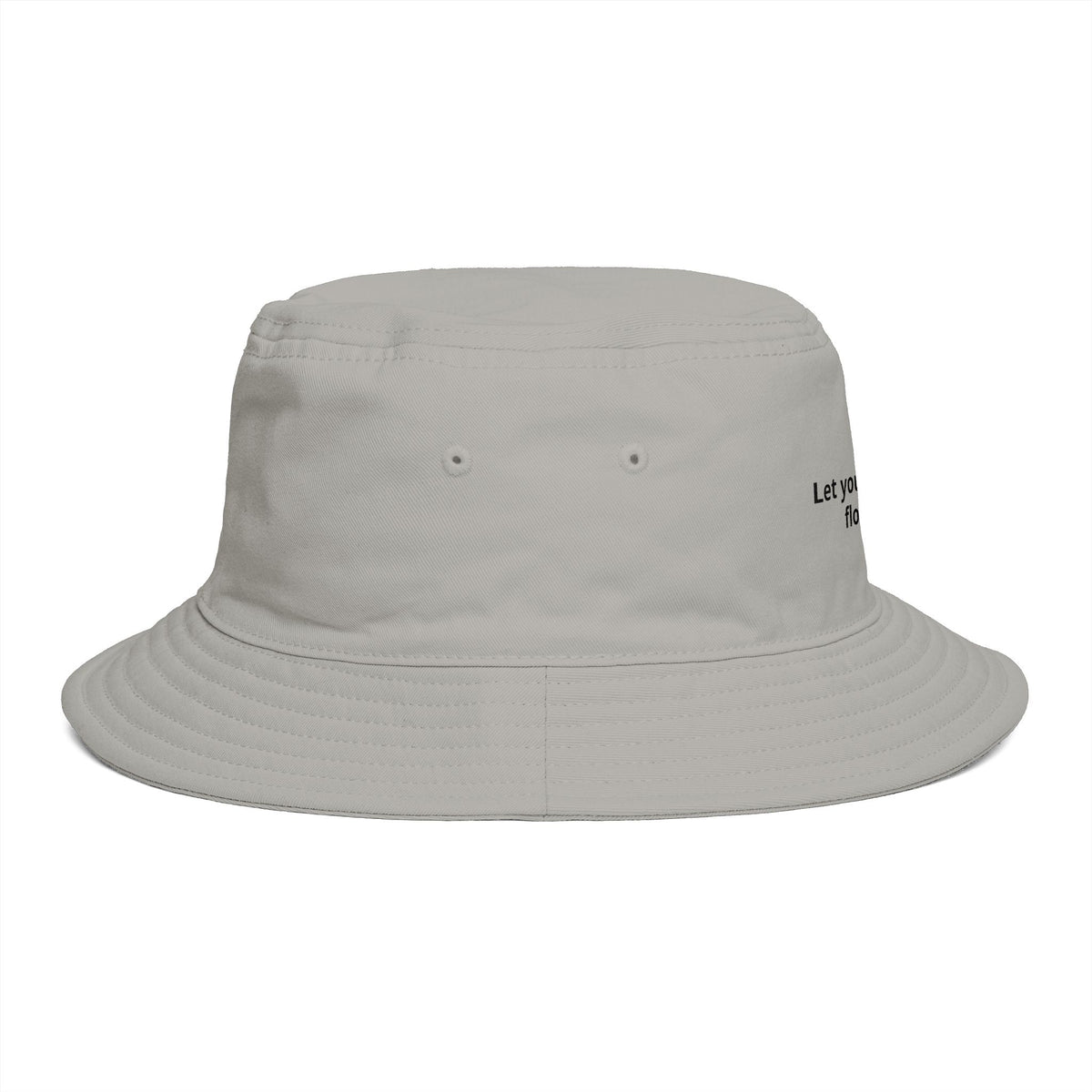 Custom Print Bucket Hat — 'Print it your way' Brown Sun Hat