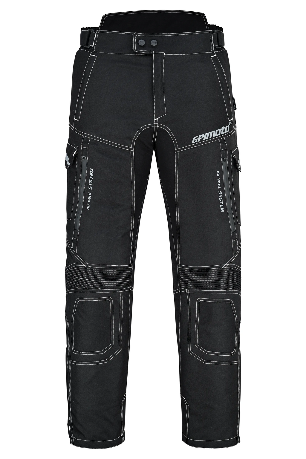 GPI MOTO Motorcycle Cargo Pants for Men Regular Fit Riding Pants with CE Armors