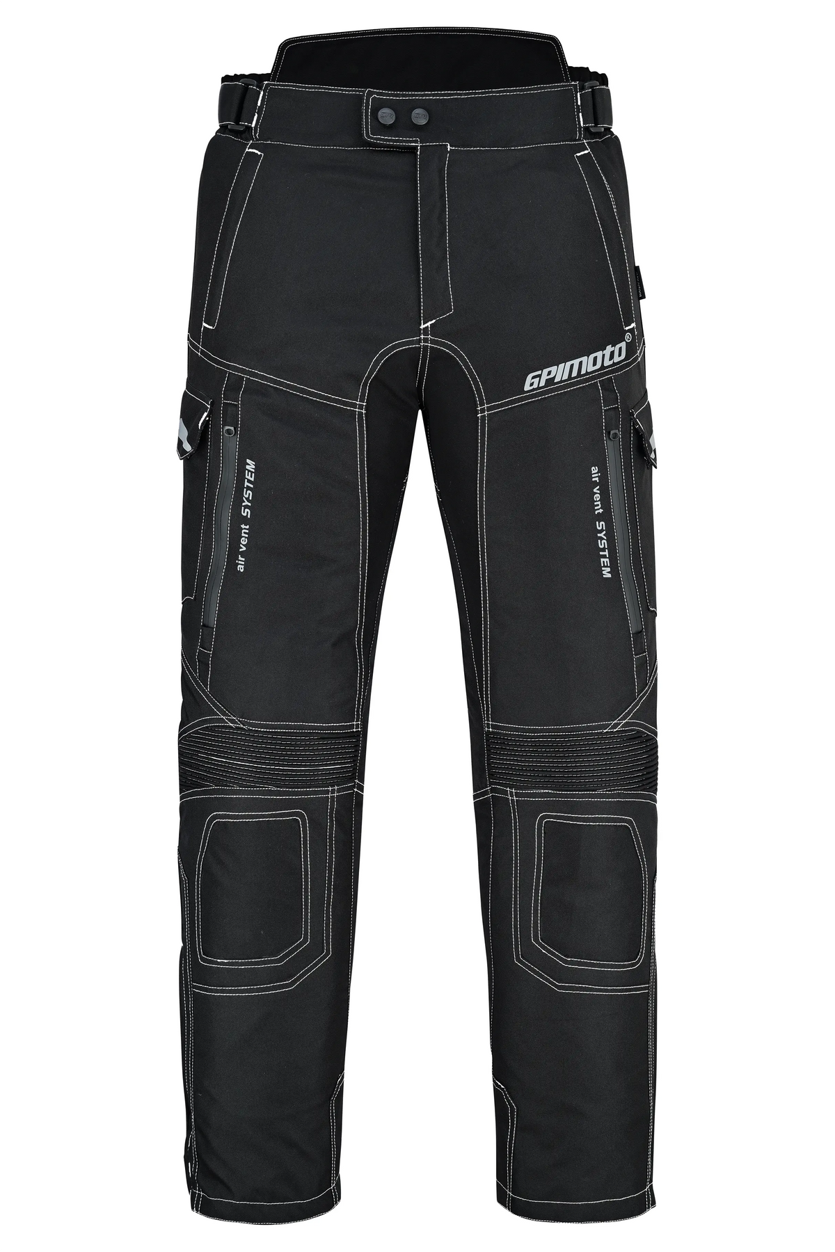 GPI MOTO Motorcycle Cargo Pants for Men Regular Fit Riding Pants with CE Armors