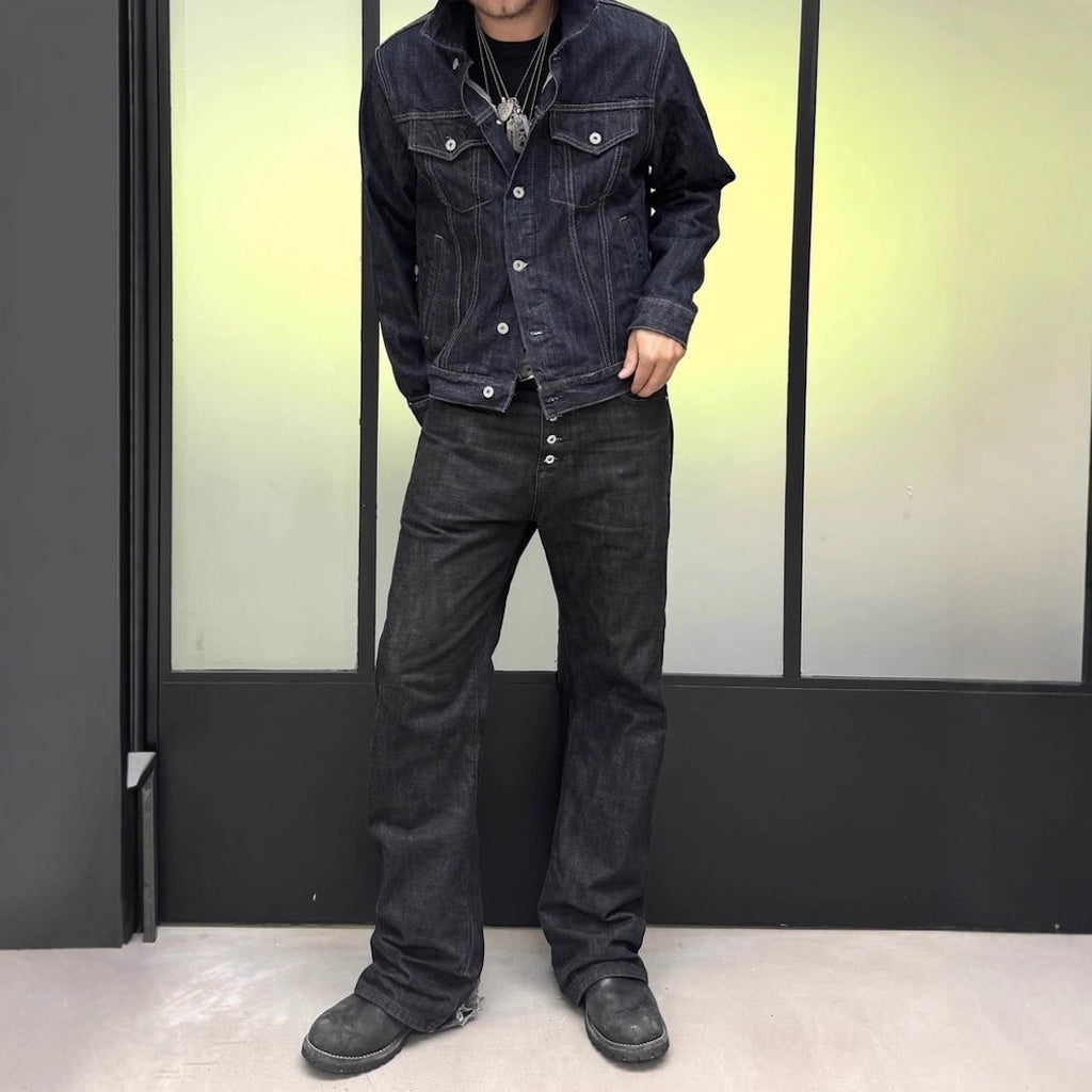 Retro Loose Straight-Leg Jeans