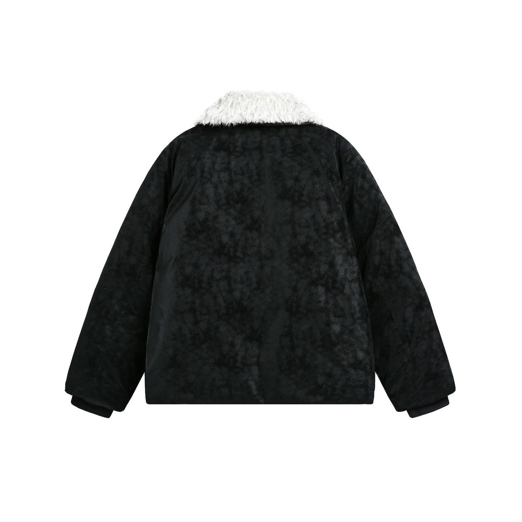 Men's Stand-Collar Winter Bomber Jacket