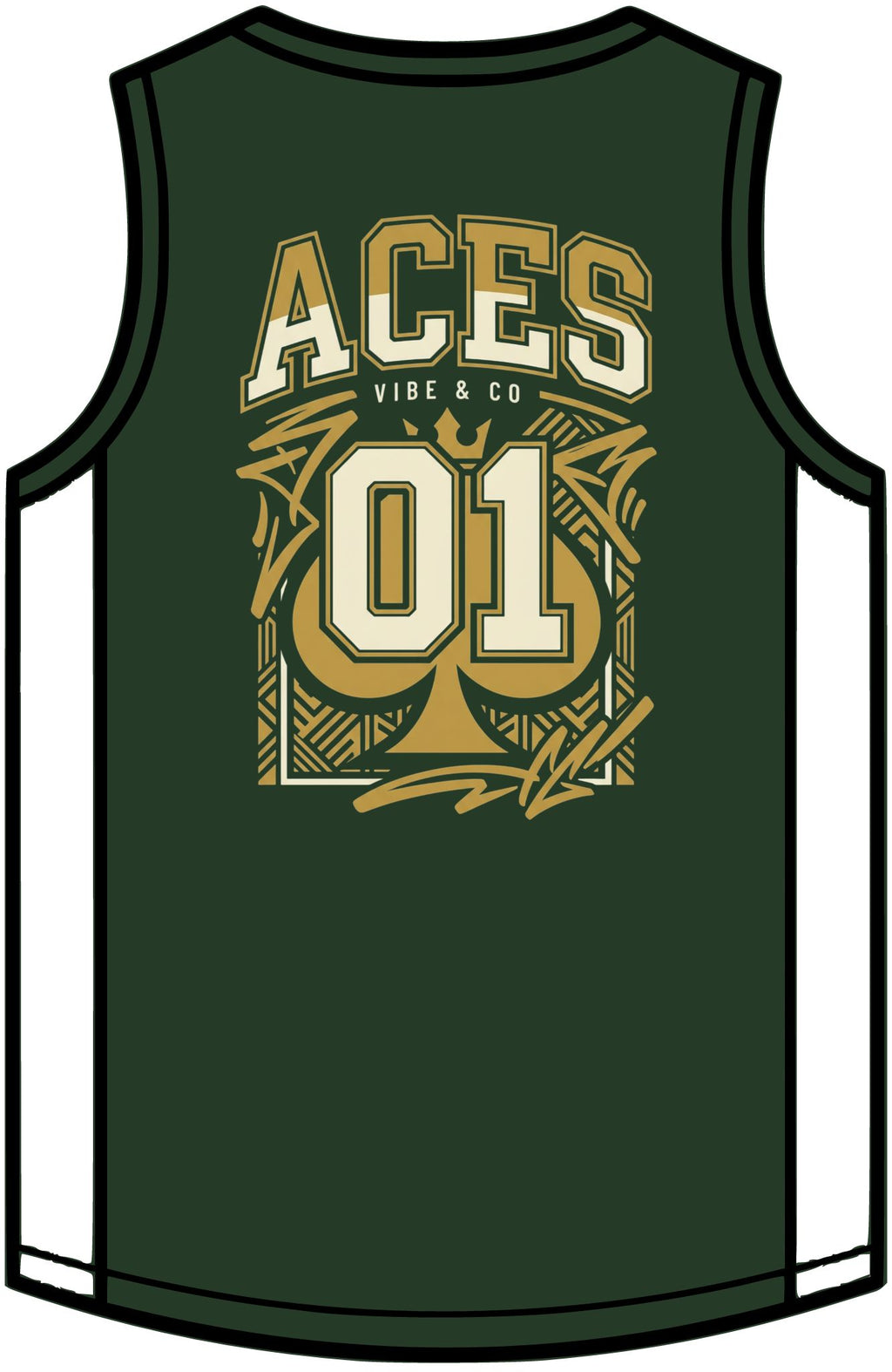 Rival Basketball Jersey – Retro Team V-Neck Sports Singlet