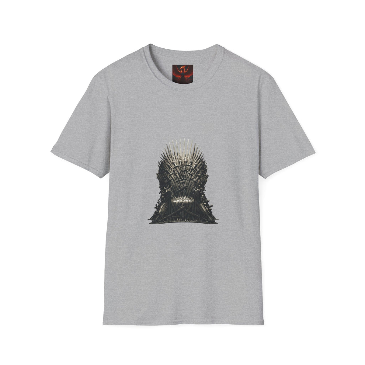 Iron Throne Dark Fantasy Graphic Tee
