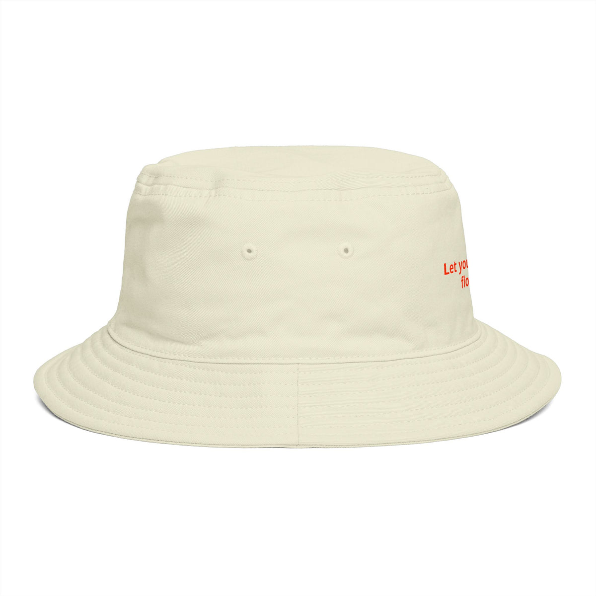 Custom Print Bucket Hat — 'Print it your way' Brown Sun Hat