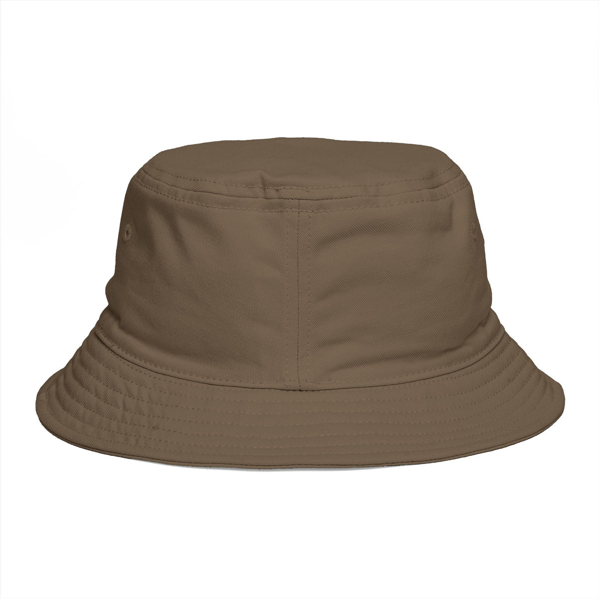 Custom Print Bucket Hat — 'Print it your way' Brown Sun Hat