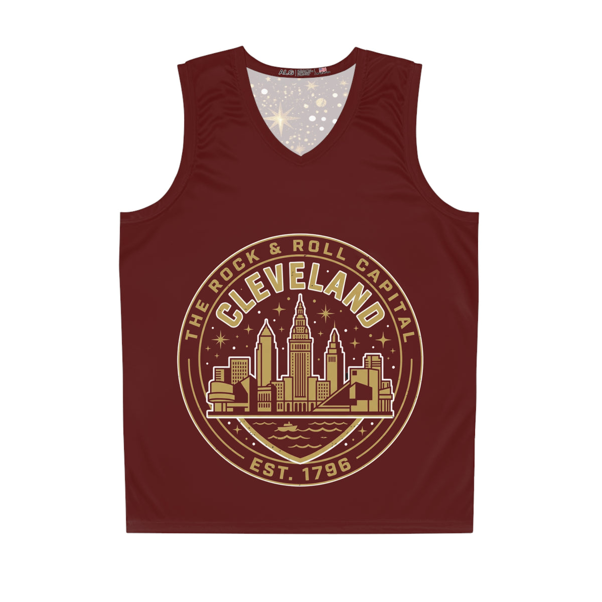 Cleveland Rock & Roll Capital Basketball Jersey