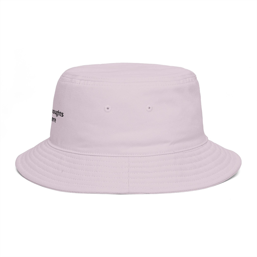 Custom Print Bucket Hat — 'Print it your way' Brown Sun Hat
