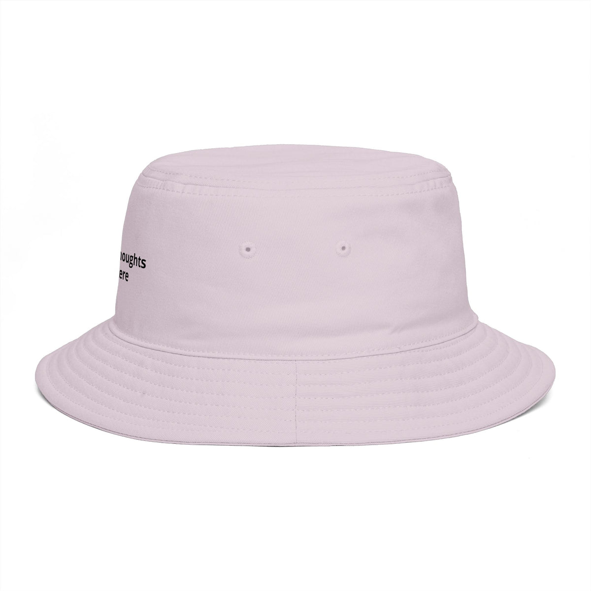 Custom Print Bucket Hat — 'Print it your way' Brown Sun Hat