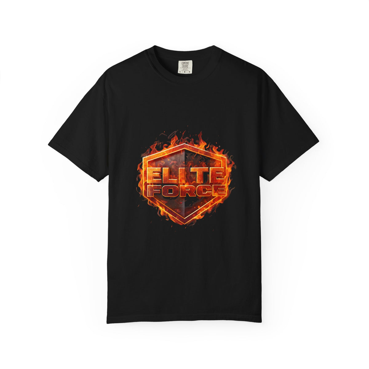 Masculine Flame Graphic Tee