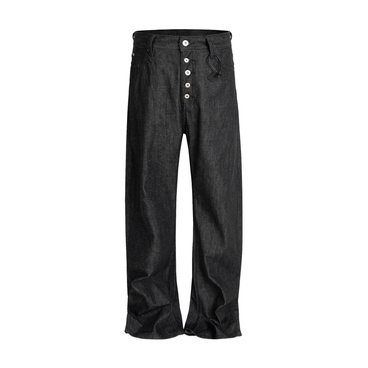 Retro Loose Straight-Leg Jeans
