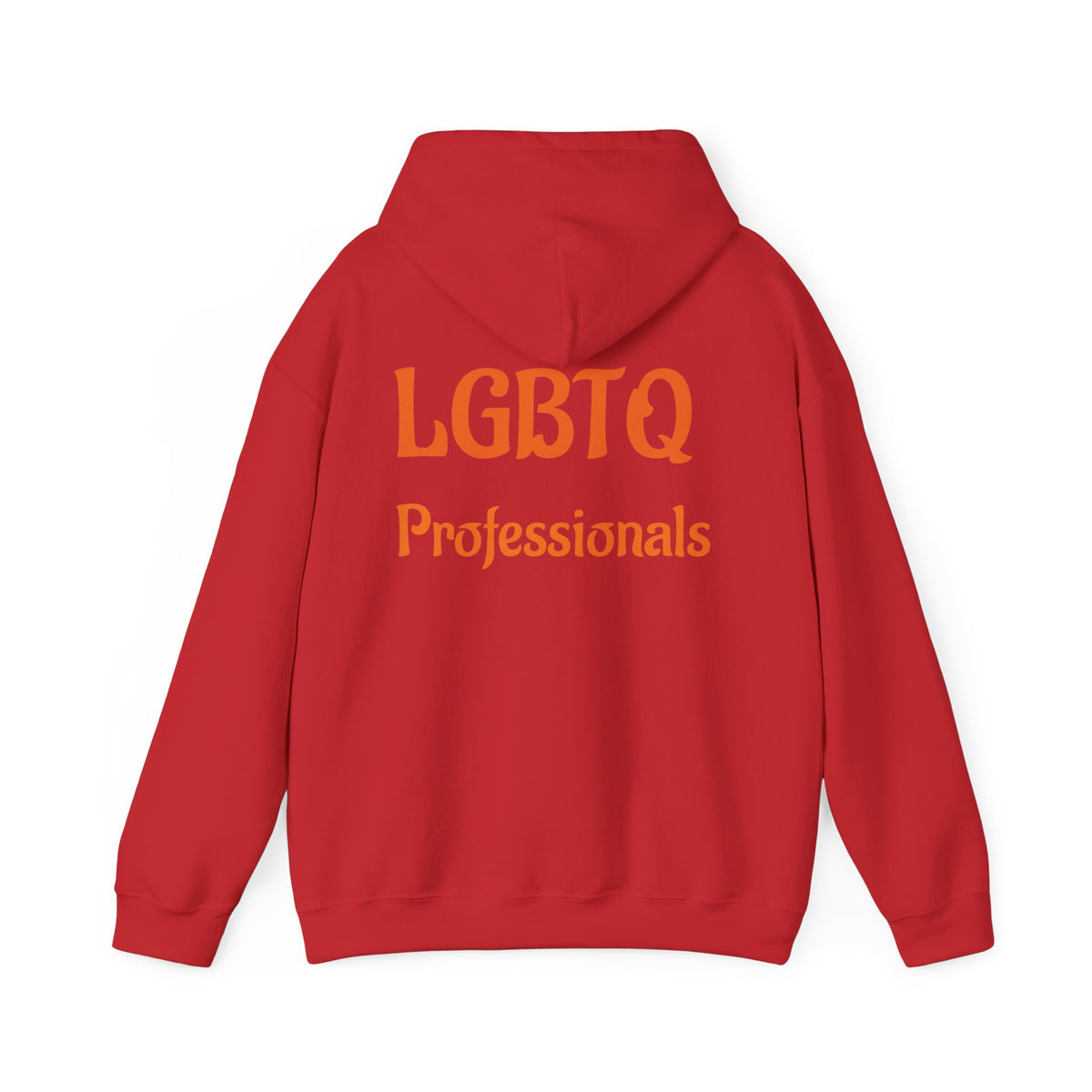 LGBTQ Professionals Hoodie — 'Your U-HAUL is packed and I’m ready to move U-In' Pride Moving Graphic