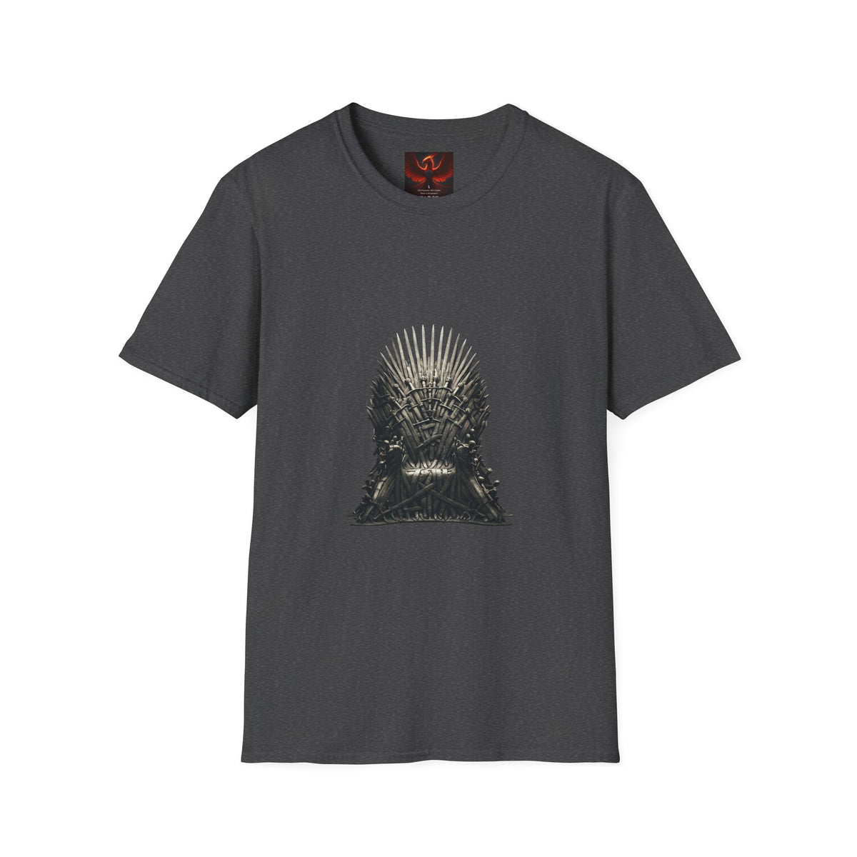 Iron Throne Dark Fantasy Graphic Tee