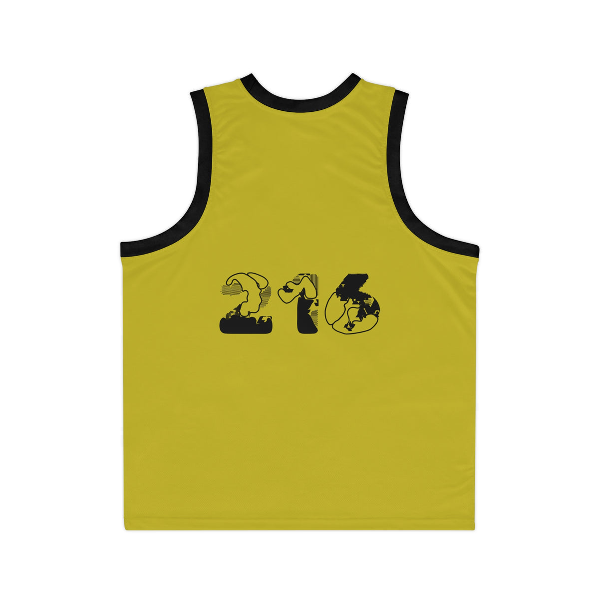 CLE Ohio Basketball Jersey – Yellow 216 City Pride Tank