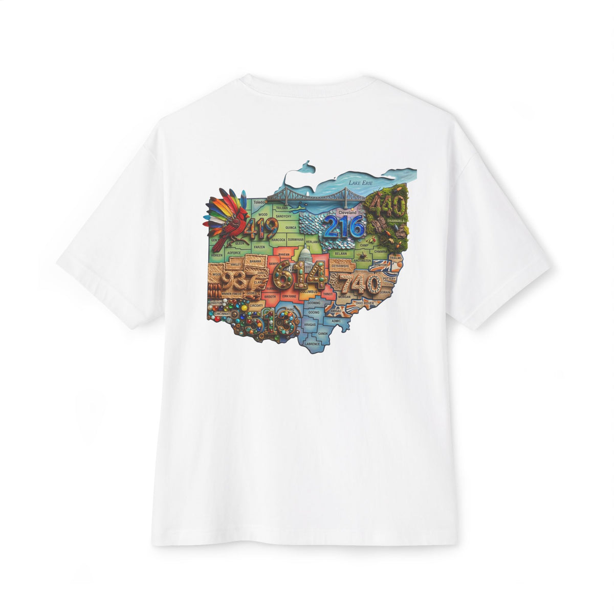 The Land's Finest Tee — Retro Browns Football Helmet Graphic