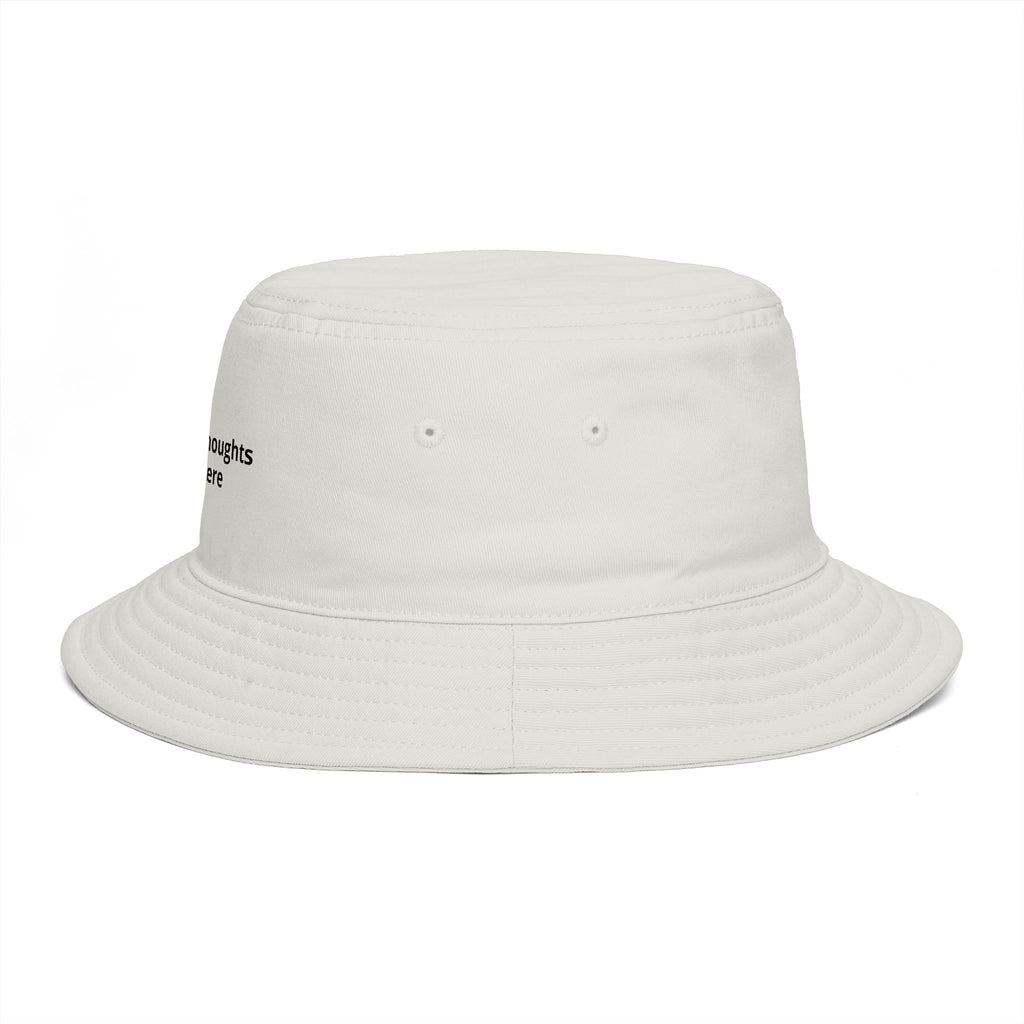 Custom Print Bucket Hat — 'Print it your way' Brown Sun Hat