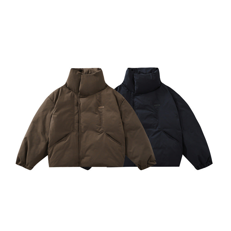 Men's Oversized Stand-Collar Down Jacket