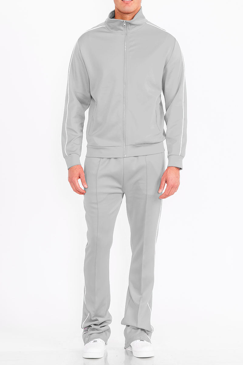 Stacked Flare Track Suit